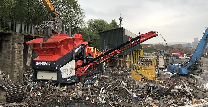 Arthur’s Skips expands their fleet with a Sandvik QE342 mobile scalper